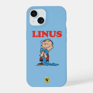 Peanuts Linus Deken Glimlach iPhone 15 Case