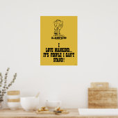 Peanuts | Linus houdt van de mensheid Poster (Keuken)