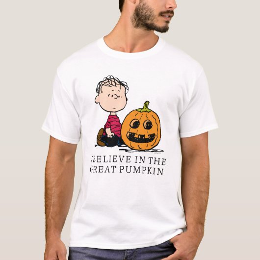 Peanuts | Linus & Jack O' Lantern T-shirt (Voorkant)