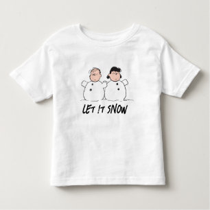 Peanuts   Linus & Lucy Snowmen Kinder Shirts
