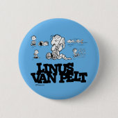Peanuts | Linus Ronde Button 5,7 Cm (Voorkant)