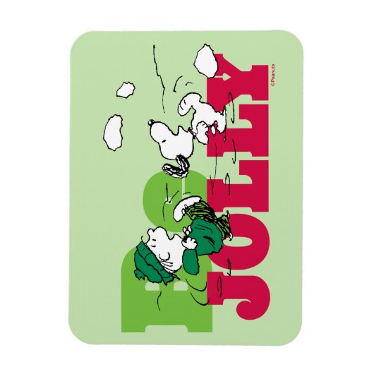 Peanuts | Linus & Snoopy Be Jolly Magneet (Verticaal)