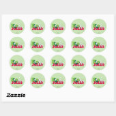 Peanuts | Linus & Snoopy Be Jolly Ronde Sticker (Vel)