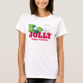 Peanuts | Linus & Snoopy Be Jolly T-shirt (Voorkant)