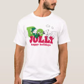 Peanuts | Linus & Snoopy Be Jolly T-shirt (Voorkant)