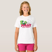 Peanuts | Linus & Snoopy Be Jolly T-shirt (Voorkant volledig)