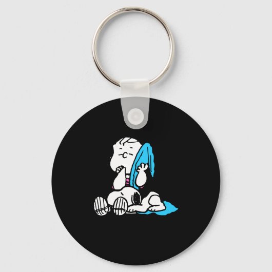 Peanuts Linus T-shirt Sleutelhanger (Voorkant)