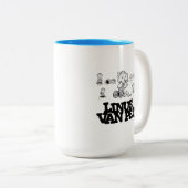 Peanuts | Linus Tweekleurige Koffiemok (Voorkant rechts)