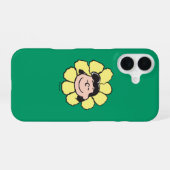 Peanuts | Lucy Bloem iPhone 16 Hoesje (Achterkant horizontaal)
