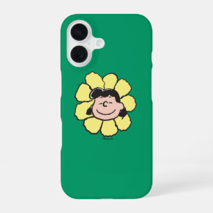 Peanuts Lucy Bloem iPhone 16 Hoesje
