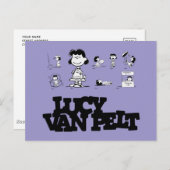 Peanuts | Lucy Briefkaart (Voorkant / Achterkant)
