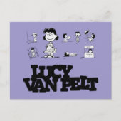 Peanuts | Lucy Briefkaart (Voorkant)