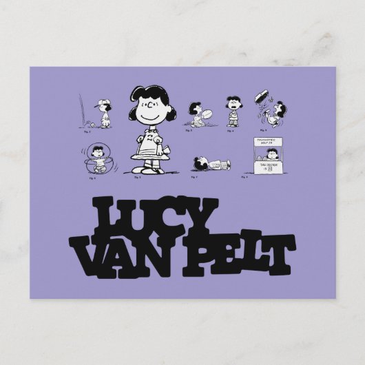 Peanuts | Lucy Briefkaart (Voorkant)