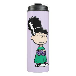 Peanuts Lucy Bruid Van Frankenstein Halloween Thermosbeker