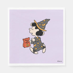 Peanuts Lucy Heksenkostuum Halloween Servet