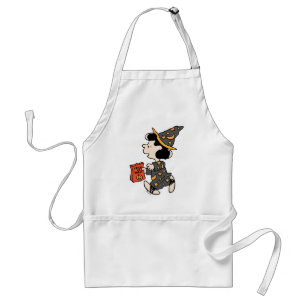 Peanuts Lucy Heksenkostuum Halloween Standaard Schort