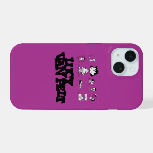 Peanuts | Lucy iPhone 15 Case (Achterkant horizontaal)