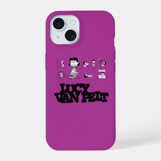 Peanuts | Lucy iPhone 15 Case (Achterkant)