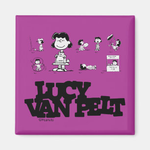 Peanuts   Lucy Magneet