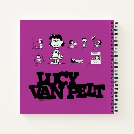 Peanuts | Lucy Notitieboek (Achterkant)