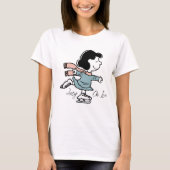Peanuts | Lucy on Ice T-shirt (Voorkant)