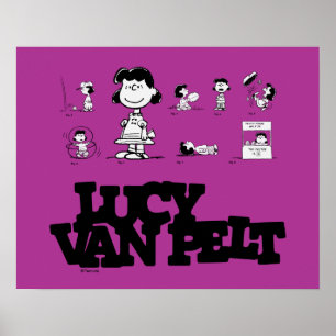Peanuts   Lucy Poster