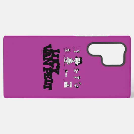 Peanuts | Lucy Samsung Galaxy Hoesje (Achterkant horizontaal)