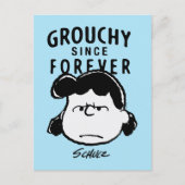 Peanuts | Lucy Sinds eeuwig Briefkaart (Voorkant)