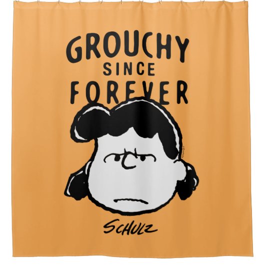Peanuts | Lucy Sinds eeuwig Douchegordijn (Voorkant)