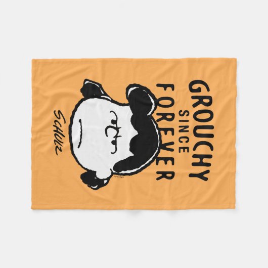 Peanuts | Lucy Sinds eeuwig Fleece Deken (Voorkant (Horizontaal))