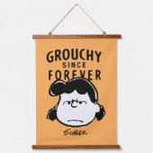 Peanuts | Lucy Sinds eeuwig Hangend Wandkleed (Voorkant)