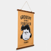 Peanuts | Lucy Sinds eeuwig Hangend Wandkleed (Gebogen)