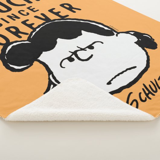Peanuts | Lucy Sinds eeuwig Sherpa Deken (3/4)