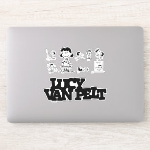 Peanuts   Lucy Sticker