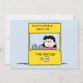 Peanuts | Lucy & the Doctor Is In Kaart (Voorkant)