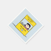 Peanuts | Lucy & the Doctor Is In Servet (Hoek)