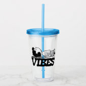Peanuts | Lucy Vibes Acryl Drinkbeker (Voorkant)
