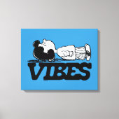 Peanuts | Lucy Vibes Canvas Afdruk (Voorkant)