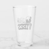 Peanuts | Lucy Vibes Glas (Achterkant)