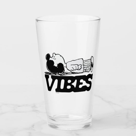 Peanuts | Lucy Vibes Glas (Voorkant)