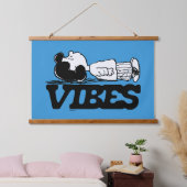 Peanuts | Lucy Vibes Hangend Wandkleed (Slaapkamer)