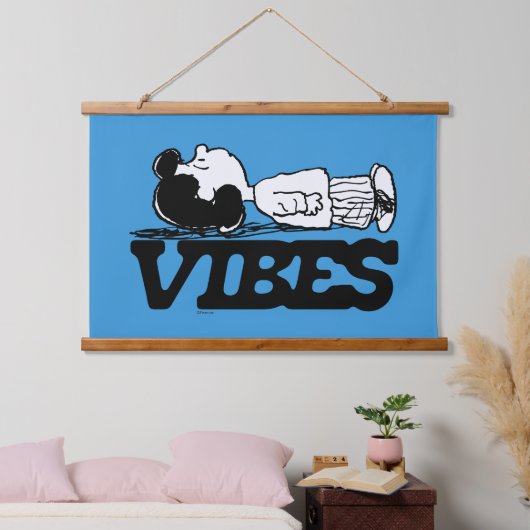 Peanuts | Lucy Vibes Hangend Wandkleed (Slaapkamer)