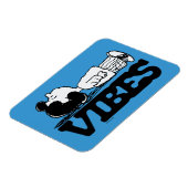 Peanuts | Lucy Vibes Magneet (Linkerzijde)