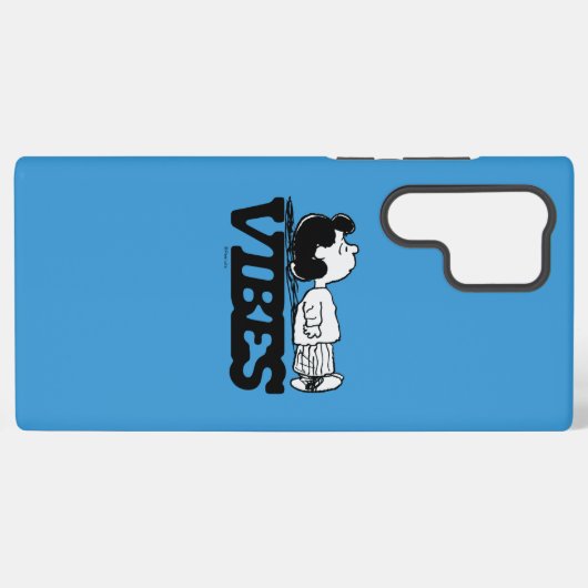 Peanuts | Lucy Vibes Samsung Galaxy Hoesje (Achterkant horizontaal)