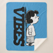 Peanuts | Lucy Vibes Sherpa Deken (Voorkant)