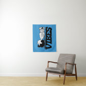 Peanuts | Lucy Vibes Wandkleed (In situ)