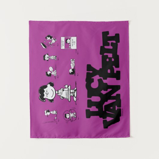 Peanuts | Lucy Wandkleed (Voorkant)