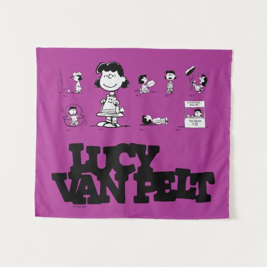 Peanuts | Lucy Wandkleed (Voorkant (horizontaal))