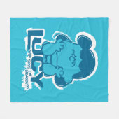 Peanuts | Lucy Wie zegt dat ik Crabby ben? Fleece Deken (Voorkant (Horizontaal))