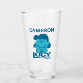 Peanuts | Lucy Wie zegt dat ik Crabby ben? Glas (Voorkant)